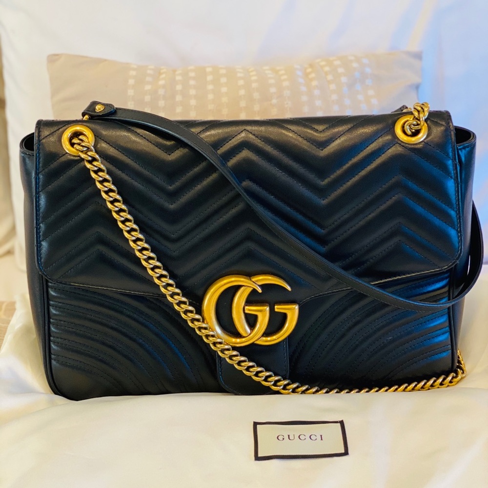 ▪️SOLD▪️GUCCI GG Marmont Large Shoulder Bag